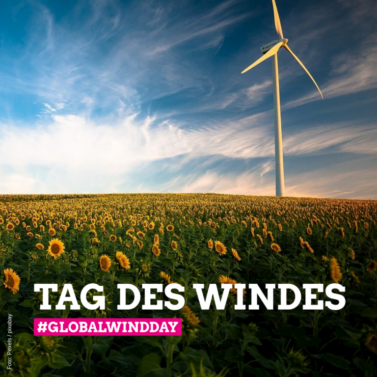 Heute ist „Global Wind Day“!
